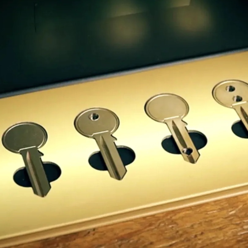 Keymaster Brass (Gimmicks and Online Instructions) by Craig Petty 