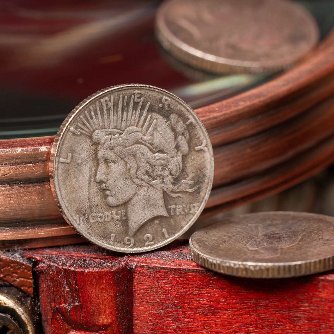 Jumbo Peace Dollar coin by N2G