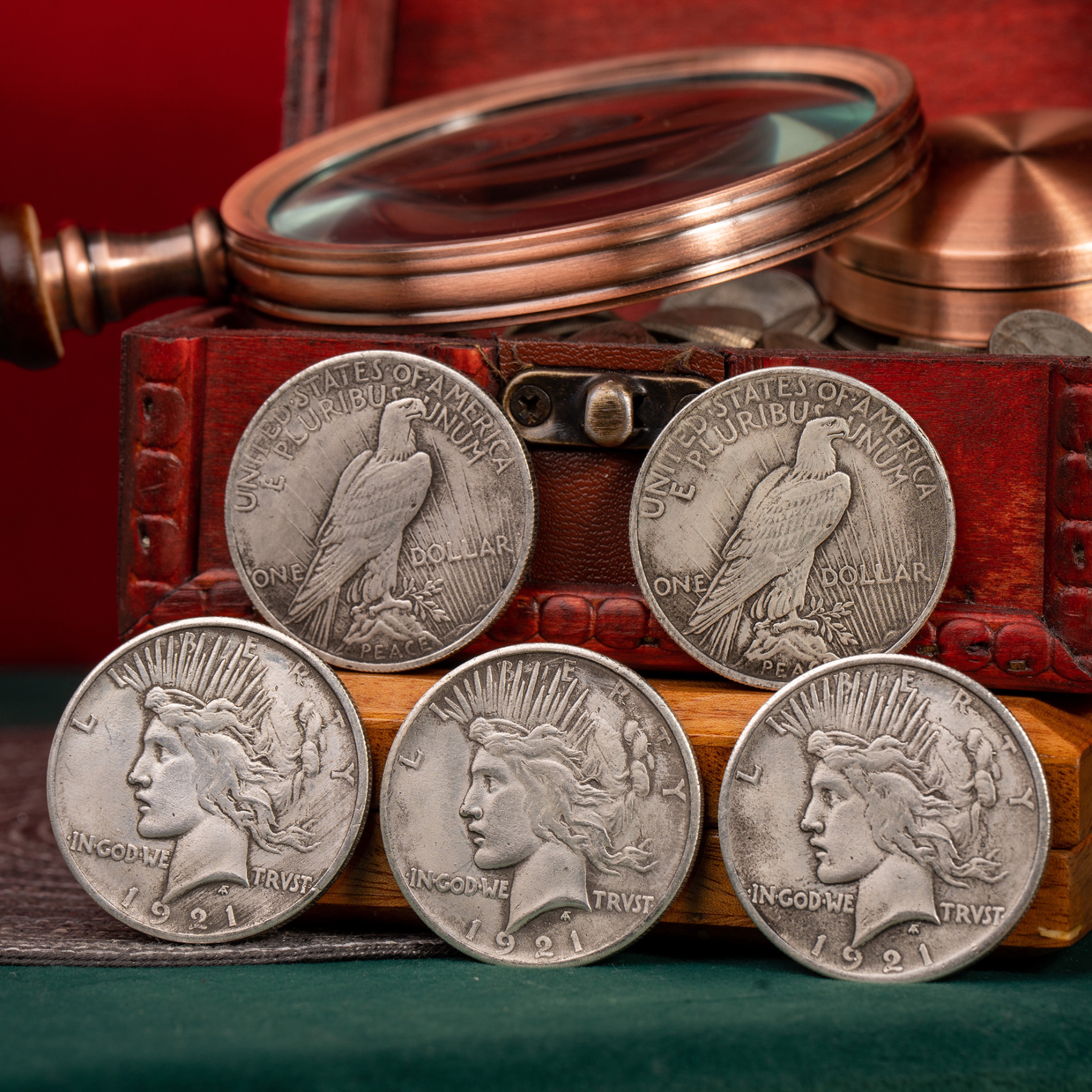 Jumbo Peace Dollar coin by N2G