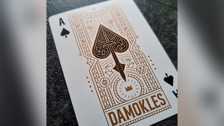 Damokles Playing Cards by Giovanni Meroni