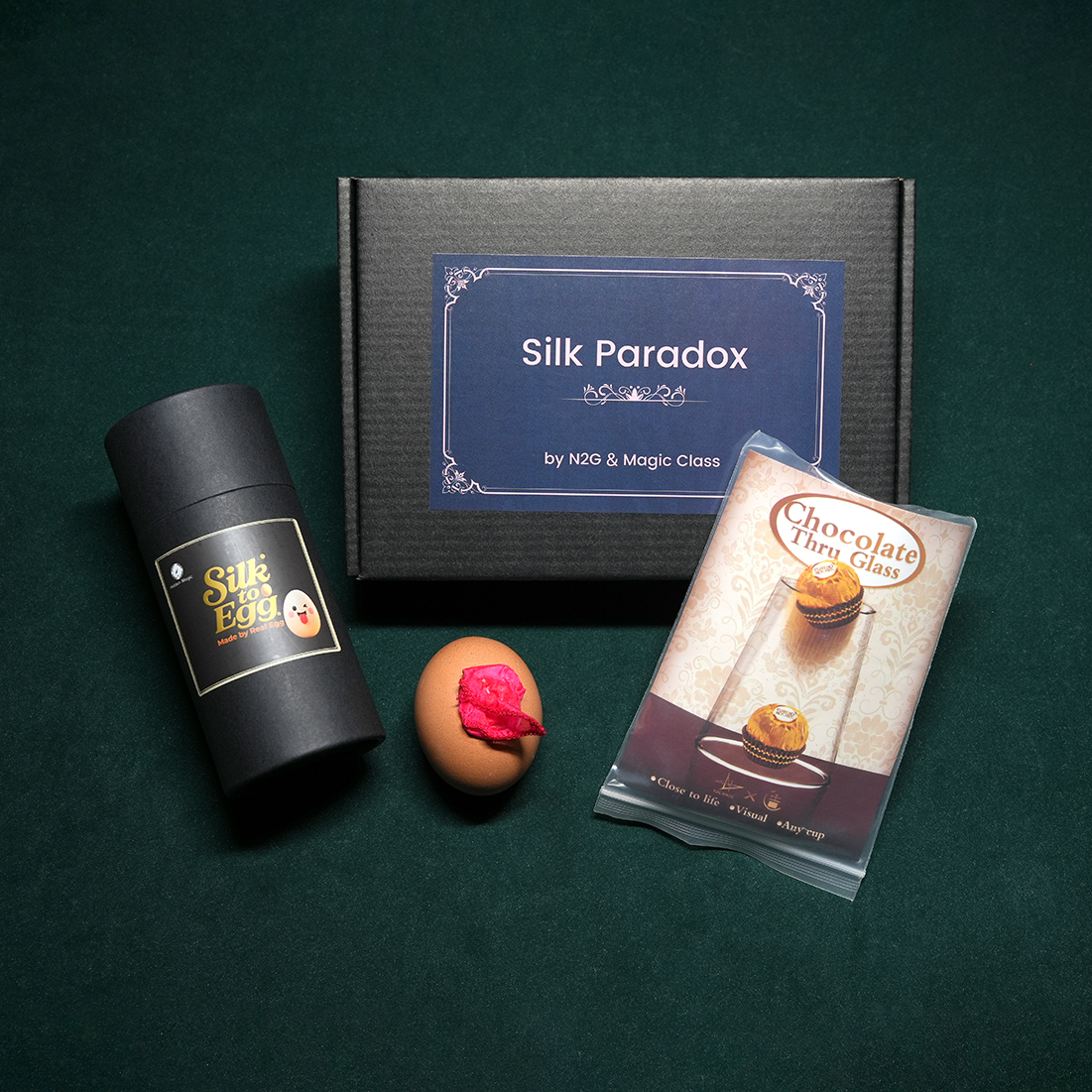 Silk to egg by Hidden Magic