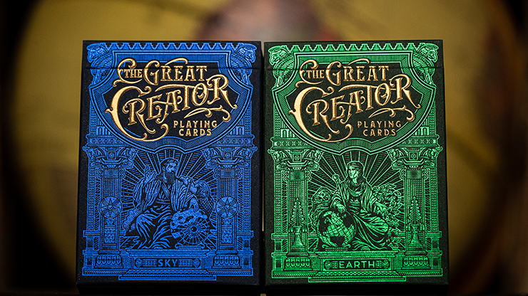 The Great Creator Playing Cards by Riffle Shuffle
