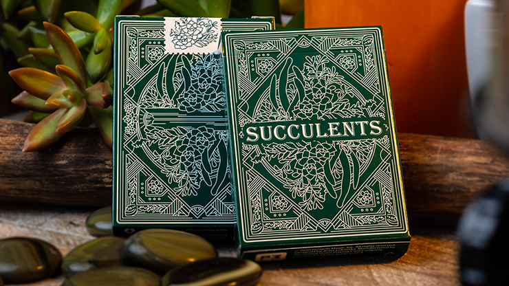 Succulents Playing Cards 