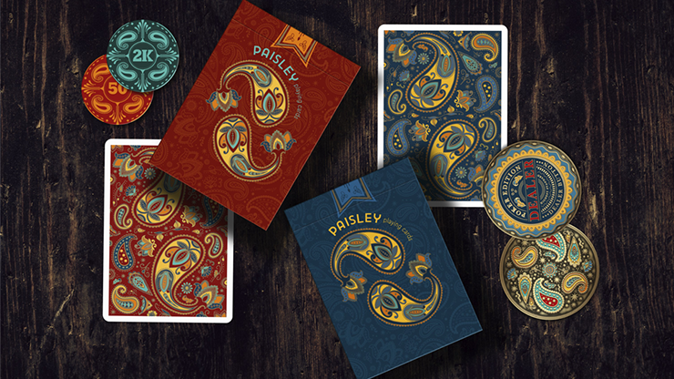 Paisley Playing Cards by by Dutch Card House Company