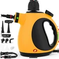 Eave Handheld Steam Cleaner, 10 in 1 Hand Held Steamer for Cleaning, Portable Pressurized Steamer for Home Use, Bathroom, Mini Steam Cleaners for Upholstery Furniture Sofa Couch Floor Tile Grout