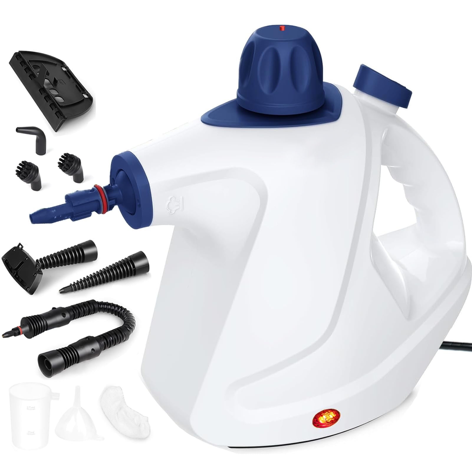 Handheld Steam Cleaner,Steamer for Cleaning,10 in 1 Handheld Steamer for Cleaning, Upholstery Steamer Cleaner,Car Steamer, Steam Cleaner for Surface Cleaning Home,Sofa,Bathroom,Car Seat, Office，1050W