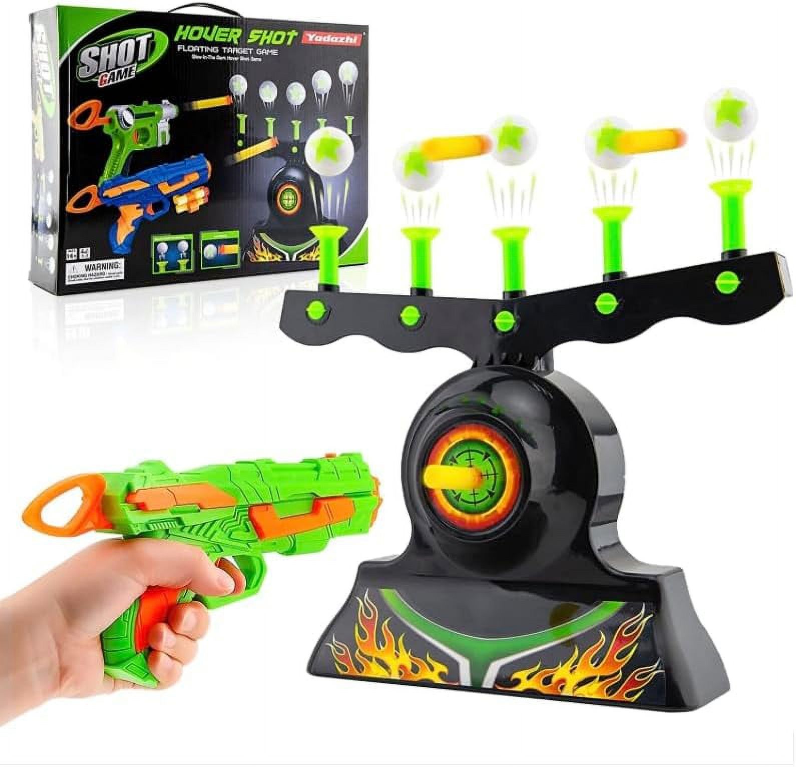Unleash Your Shooting Skills with our Floating Target Practice Game Set - Perfect for Nerf Fans