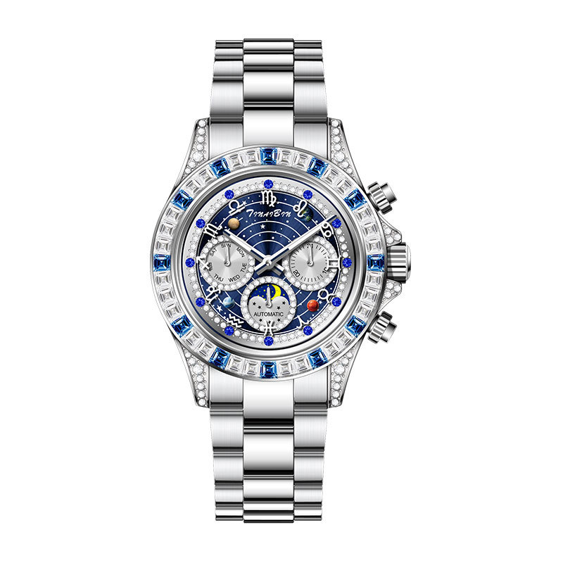 Men's Galaxy 12 Zodiac Signs Mechanical Watch