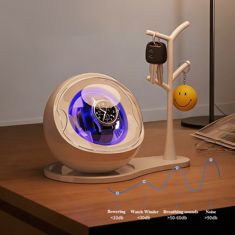 Space Capsule Rotating 1 Slot Automatic Watch Winder