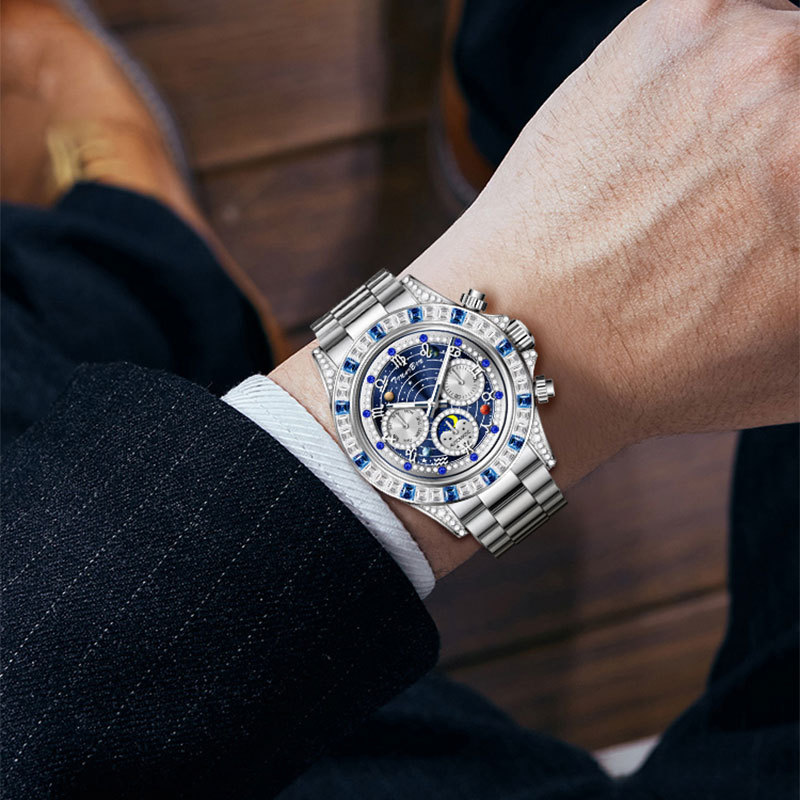 Men's Galaxy 12 Zodiac Signs Mechanical Watch