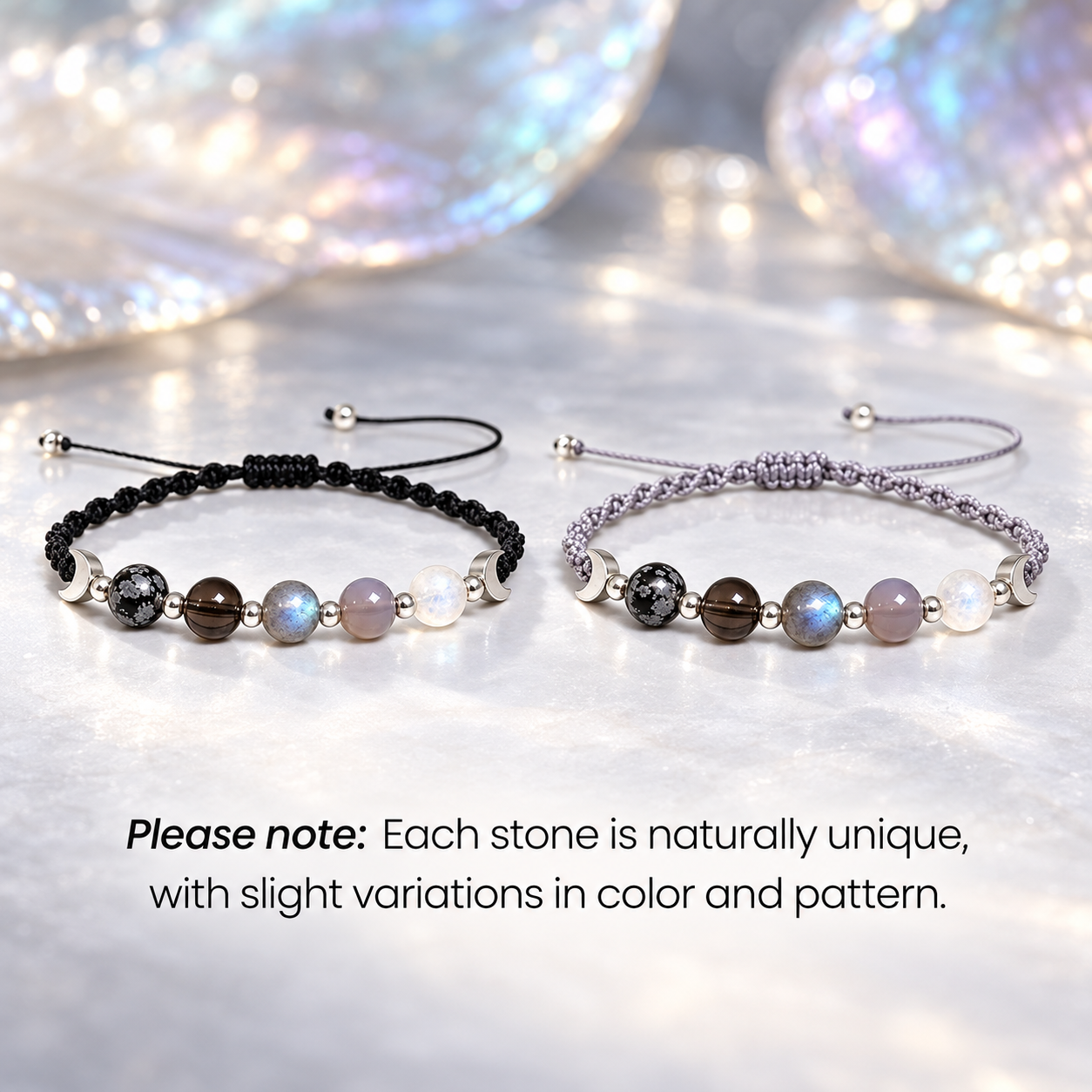 This Too Shall Pass Moon Phase Crystal Bracelet – Meaningful Gift for Her
