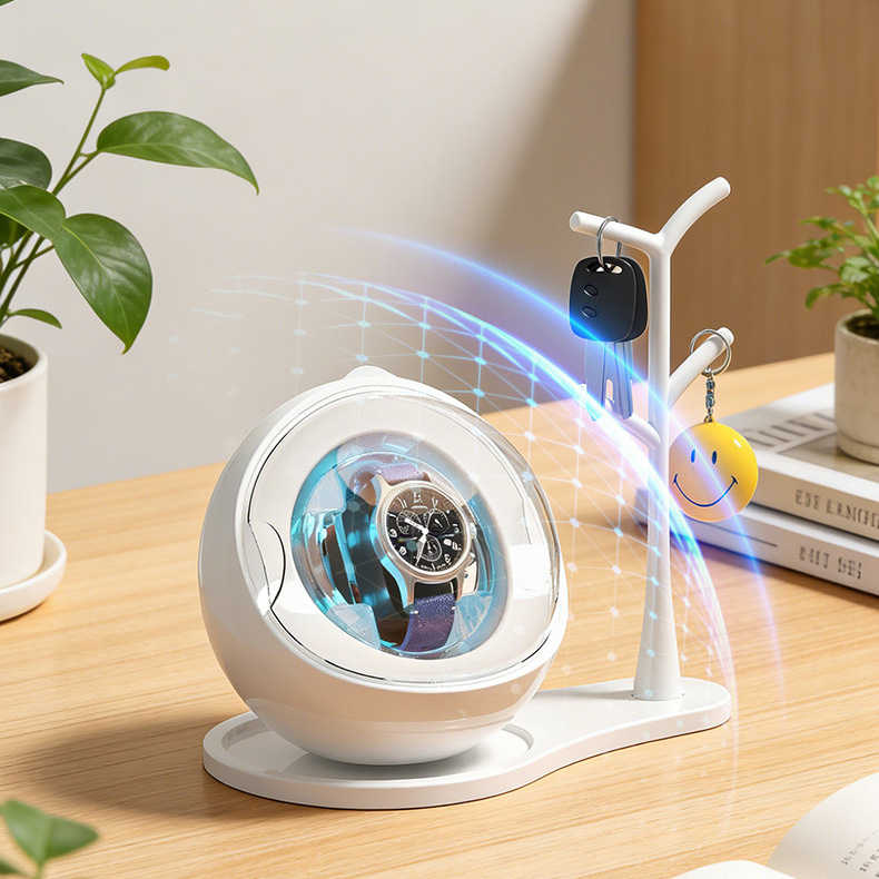 Space Capsule Rotating 1 Slot Automatic Watch Winder