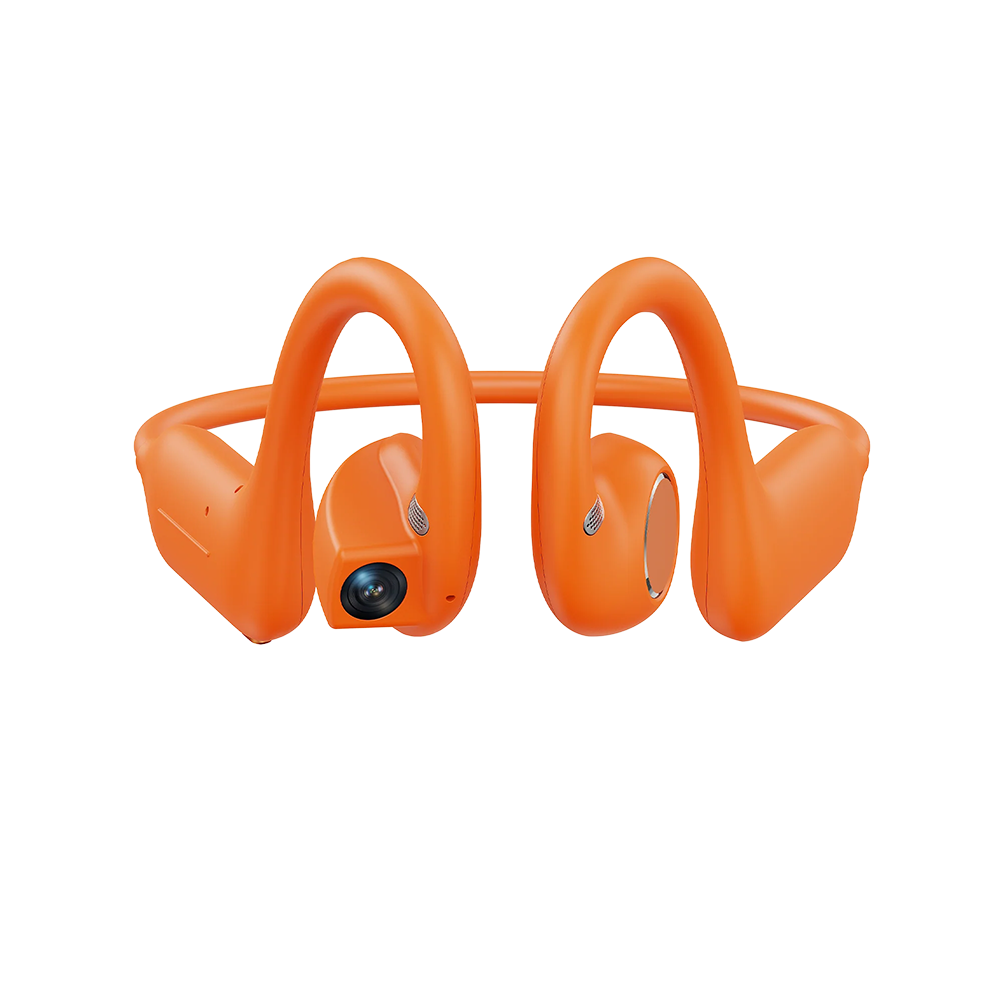 2026 Upgrade Model - 🎧 8MP Smart Camera Open-Ear Headset – POV Video, Calls & AI Assistance 🎥