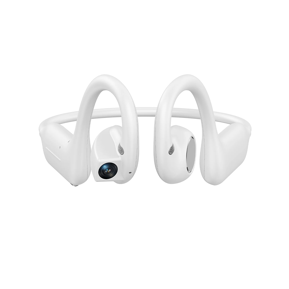 2026 Upgrade Model - 🎧 8MP Smart Camera Open-Ear Headset – POV Video, Calls & AI Assistance 🎥