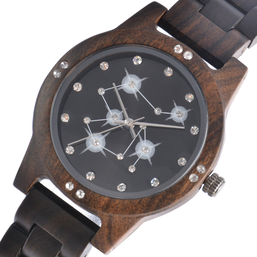 New style wooden watch ladies quartz-BUNNYKACHU