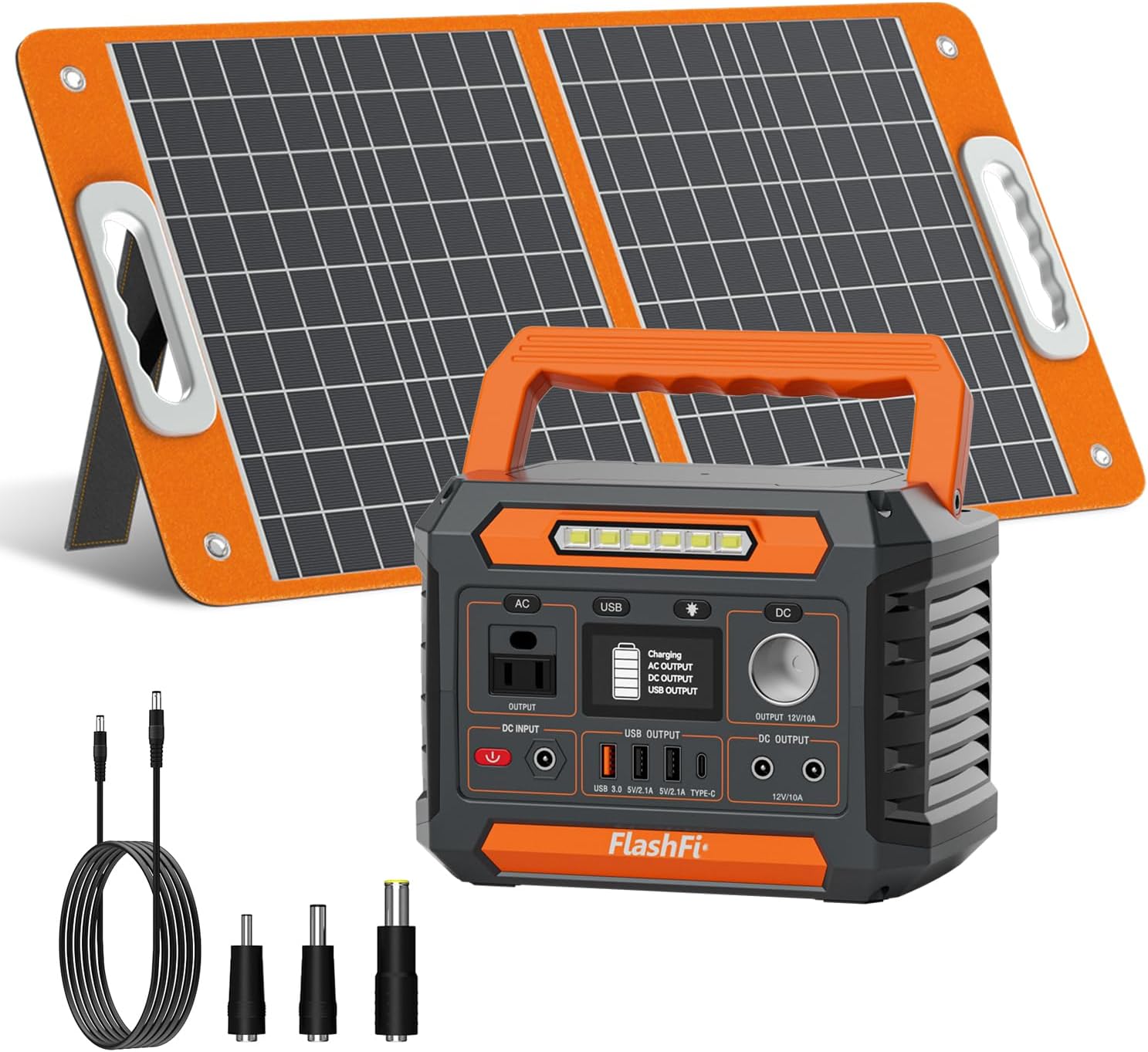 Power Anywhere with Solar – 200W Portable Generator Kit