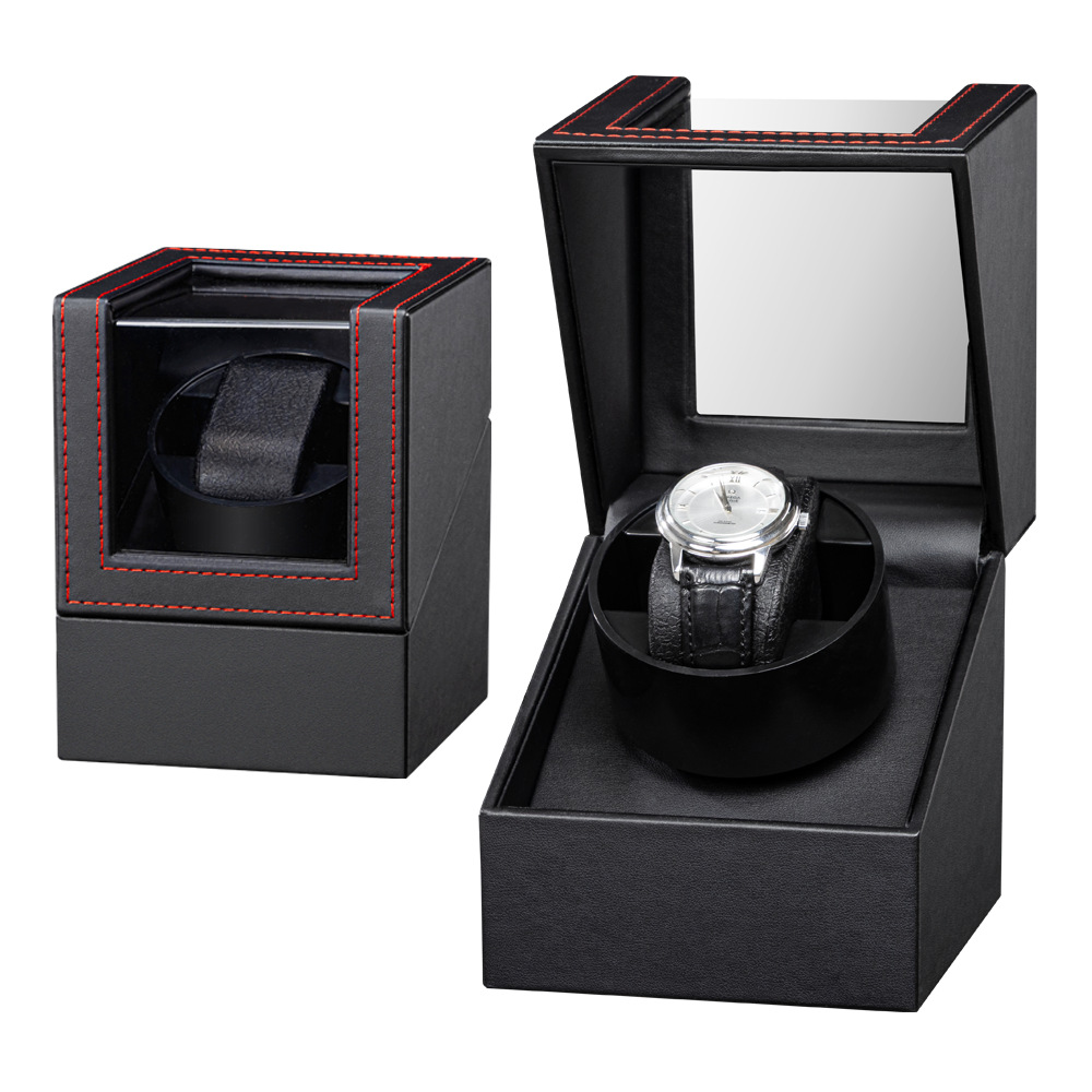 Electric Watch Winder for Automatic Watches – Quiet Operation, Adjustable Rotation Settings, Dustproof Storage