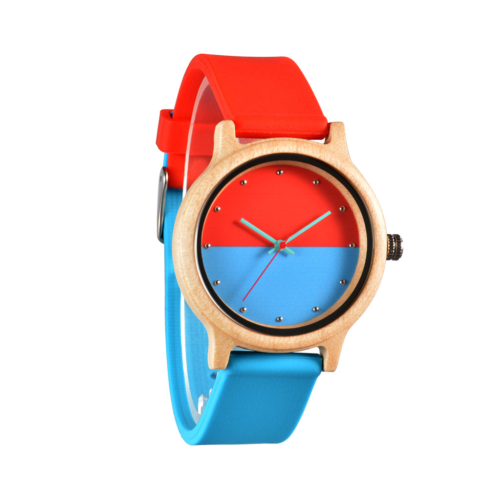 Stylish Women's Bamboo Watch-BUNNYKACHU