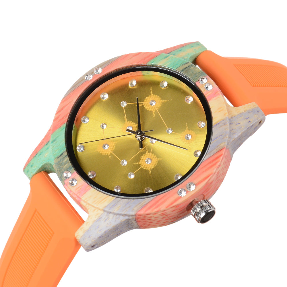 Casual Women's Gypsophila Colorful Quartz Watch OEM-BUNNYKACHU