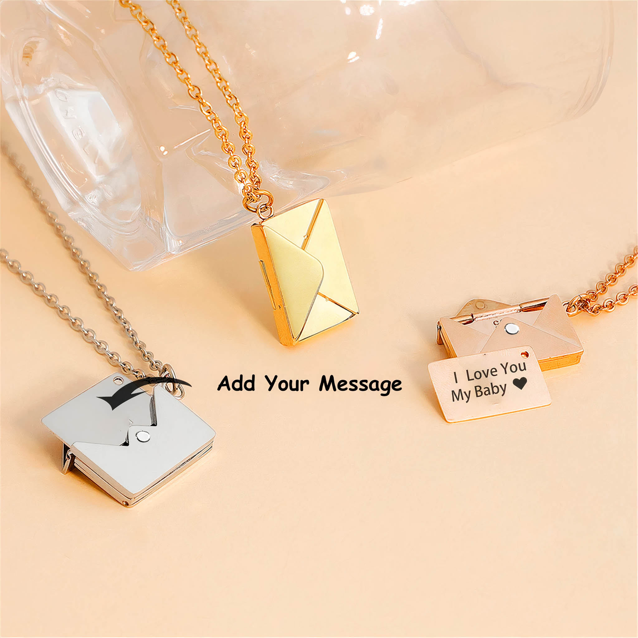 Personalized Love Letter Necklace