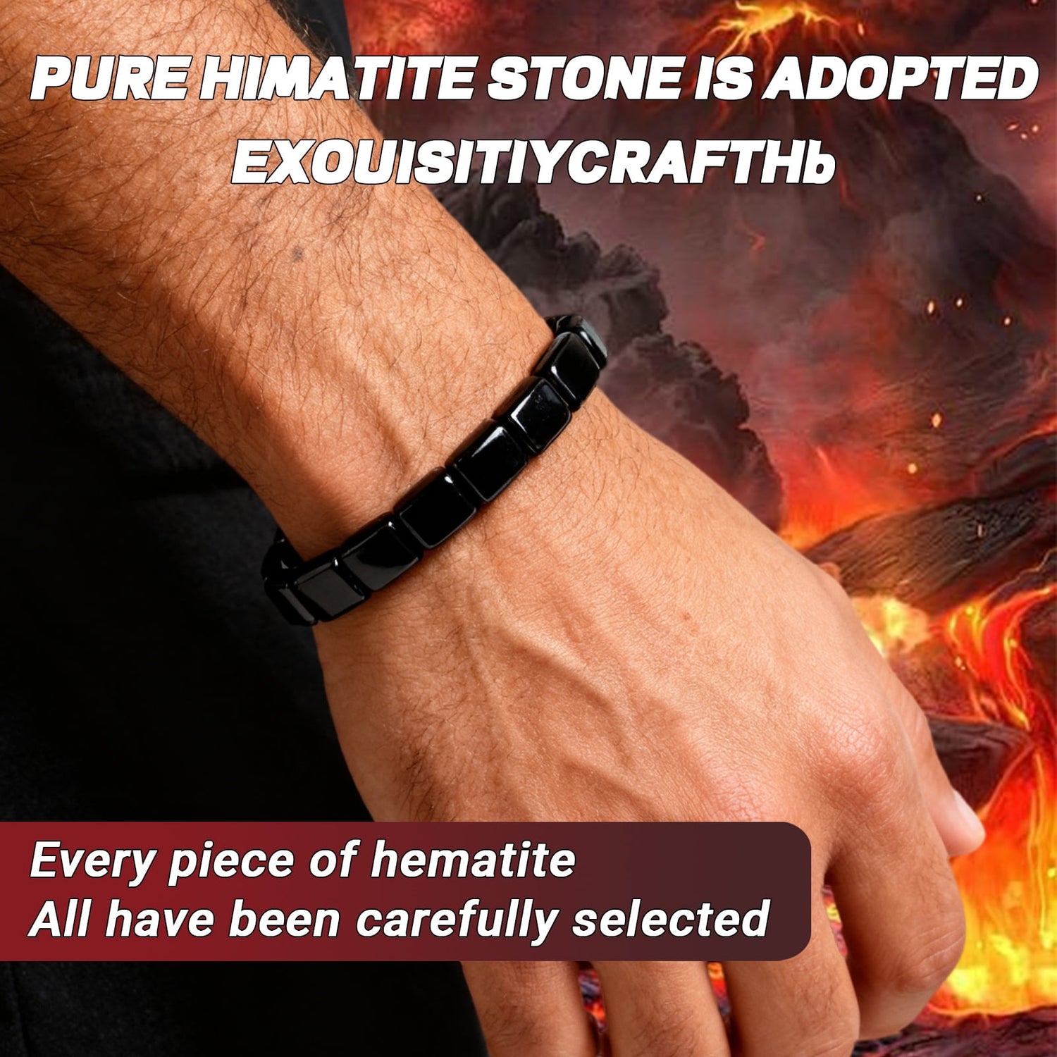 LIMITED-TIME OFFER – SAVE 50% ON THE PREMIUM NATURAL HEMATITE BRACELET DESIGNED FOR MEN WHO VALUE STRENGTH, CONFIDENCE, AND TIMELESS STYLE