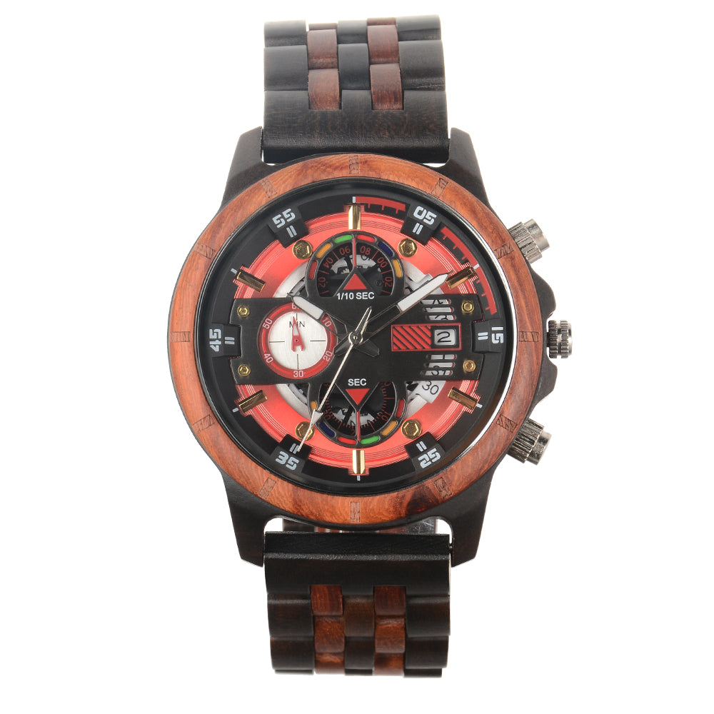 Ebony men's watch-BUNNYKACHU