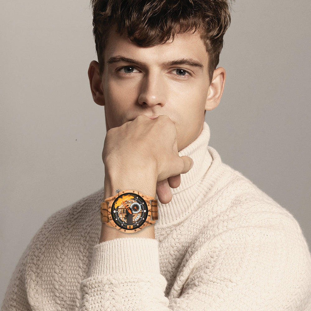 Men's multifunctional quartz watch-BUNNYKACHU