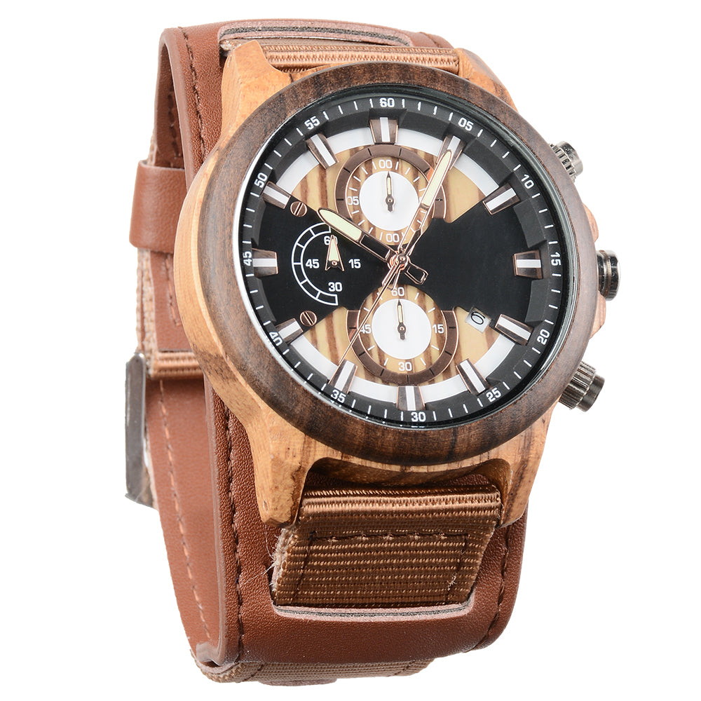 wood wrist watches fashion custom couple quartz wristwatch logo watch-BUNNYKACHU
