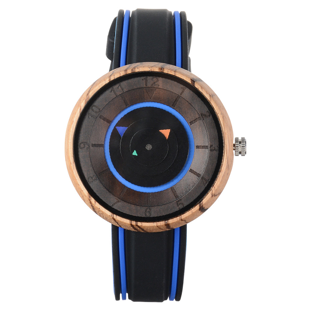 Casual Quartz Wooden Watch-BUNNYKACHU