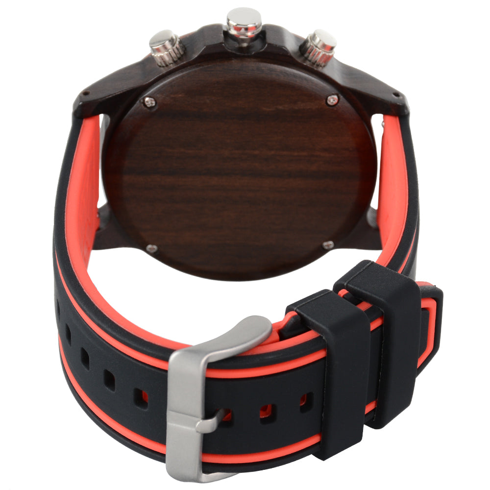 Men's Wooden Strap Watch-BUNNYKACHU