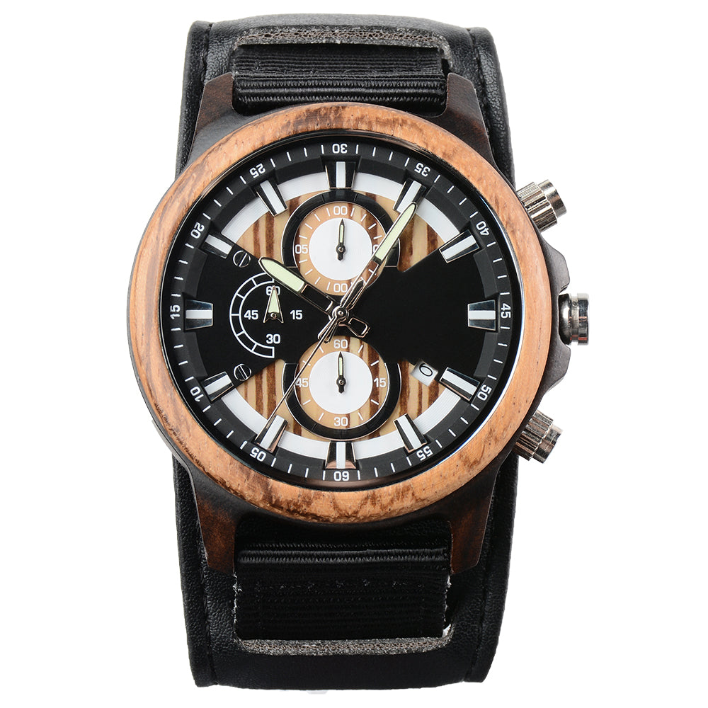 wood wrist watches fashion custom couple quartz wristwatch logo watch-BUNNYKACHU