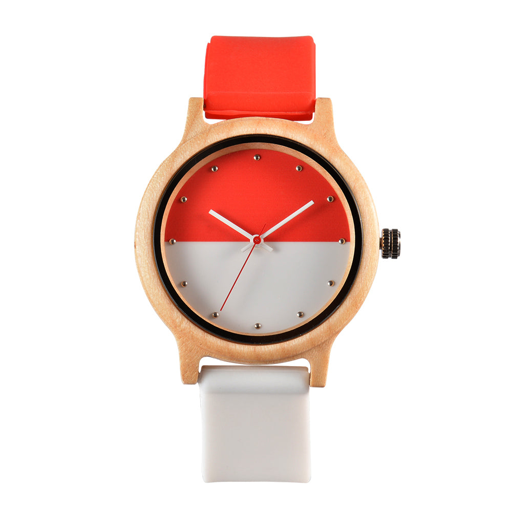 Stylish Women's Bamboo Watch-BUNNYKACHU