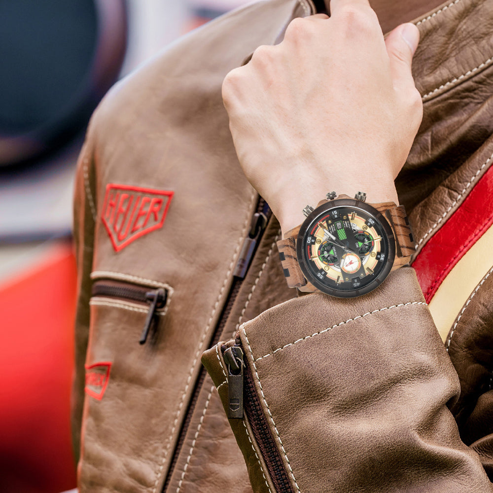 Ebony men's watch-BUNNYKACHU