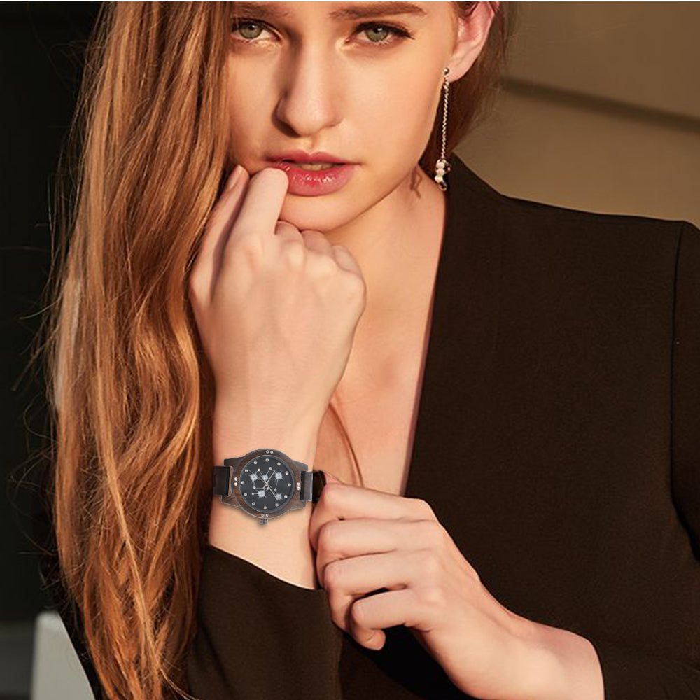 New style wooden watch ladies quartz-BUNNYKACHU