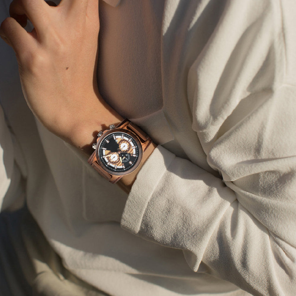 wood wrist watches fashion custom couple quartz wristwatch logo watch-BUNNYKACHU