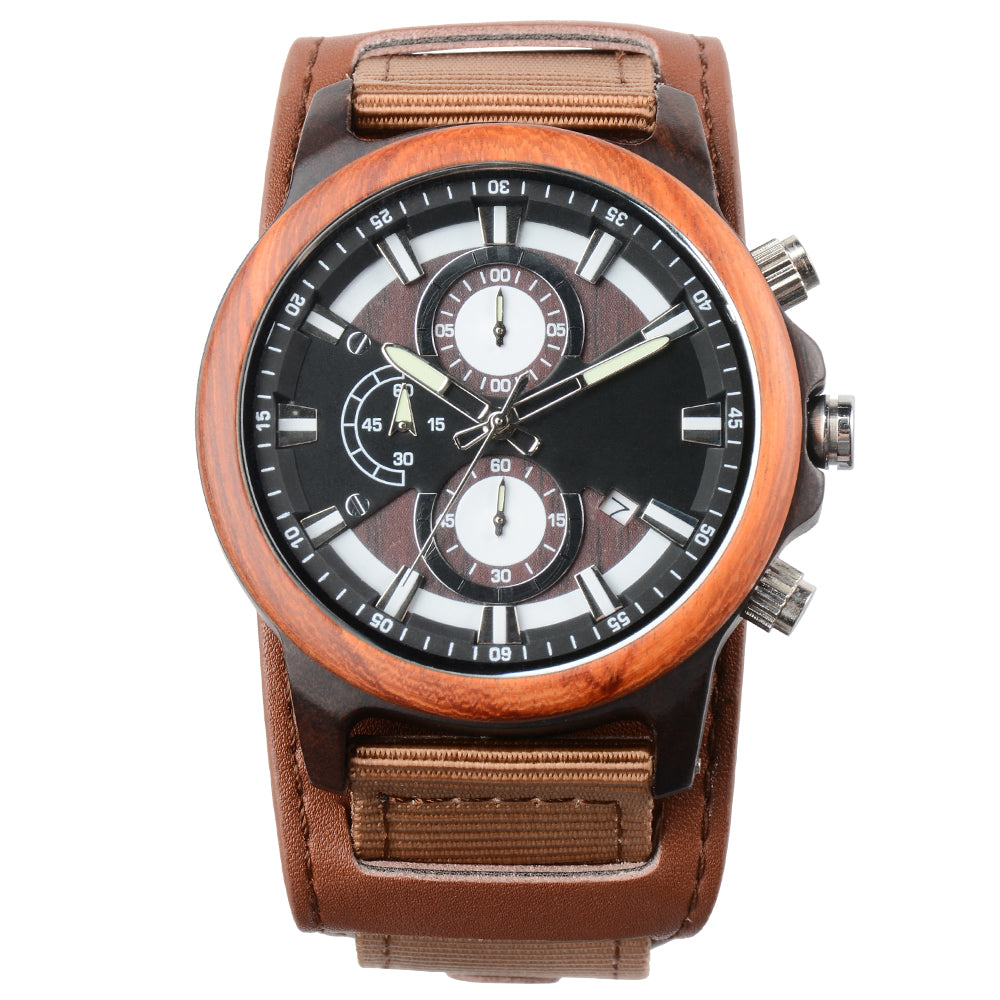 wood wrist watches fashion custom couple quartz wristwatch logo watch-BUNNYKACHU