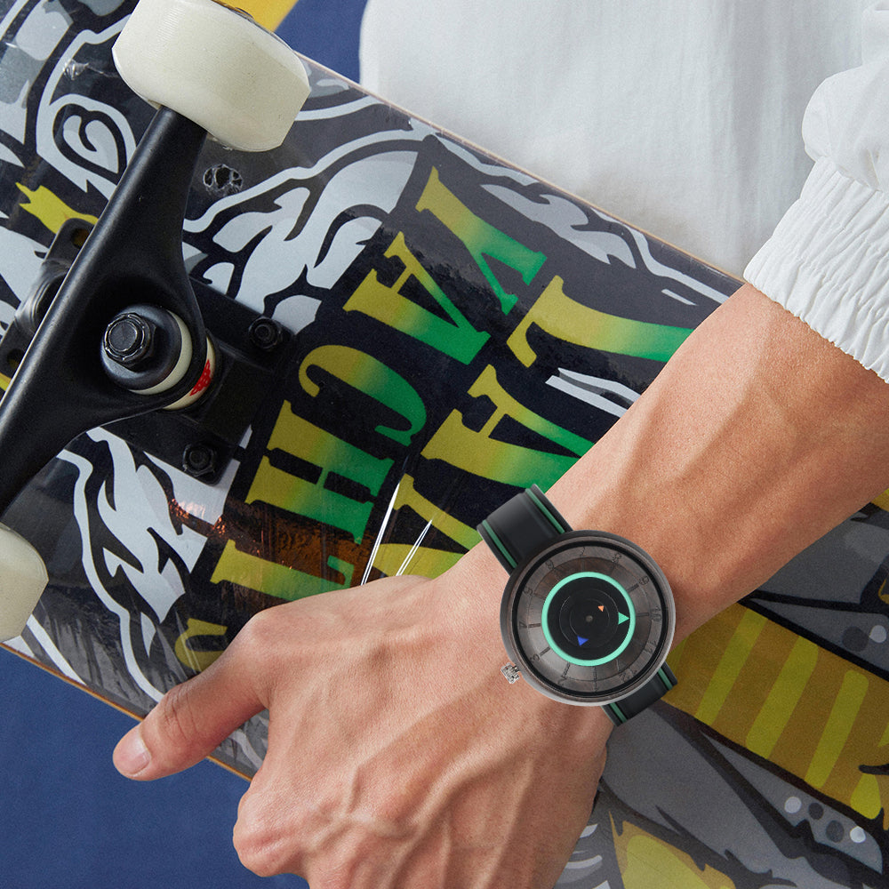 Casual Quartz Wooden Watch-BUNNYKACHU