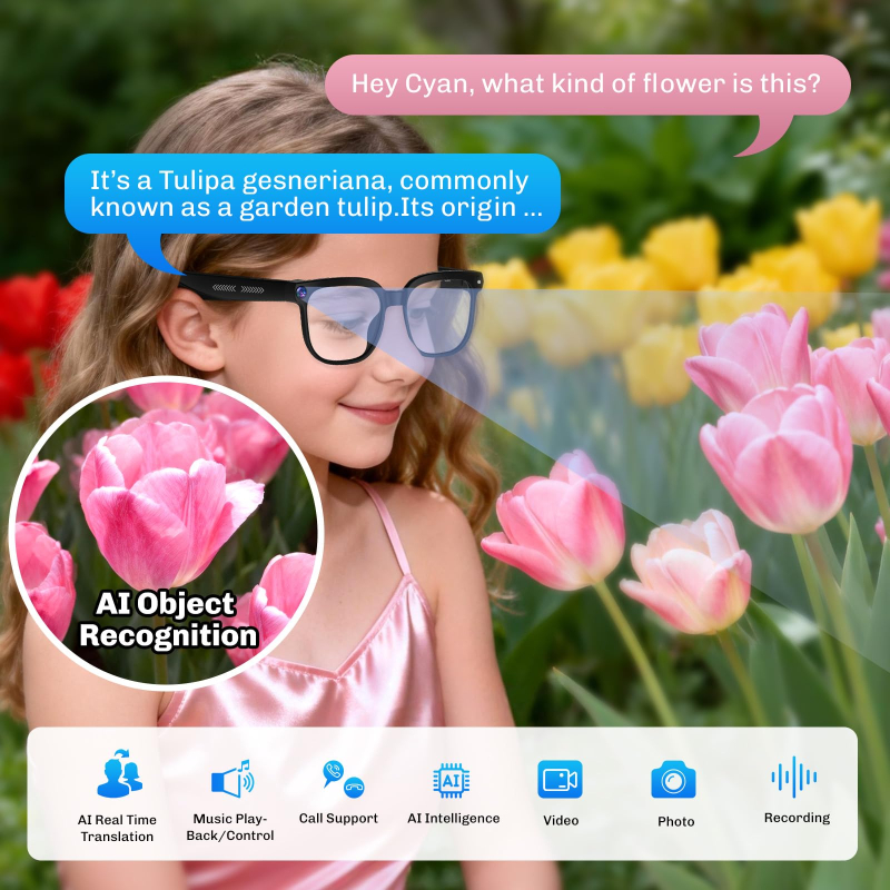 NF® AI-Powered photography glasses