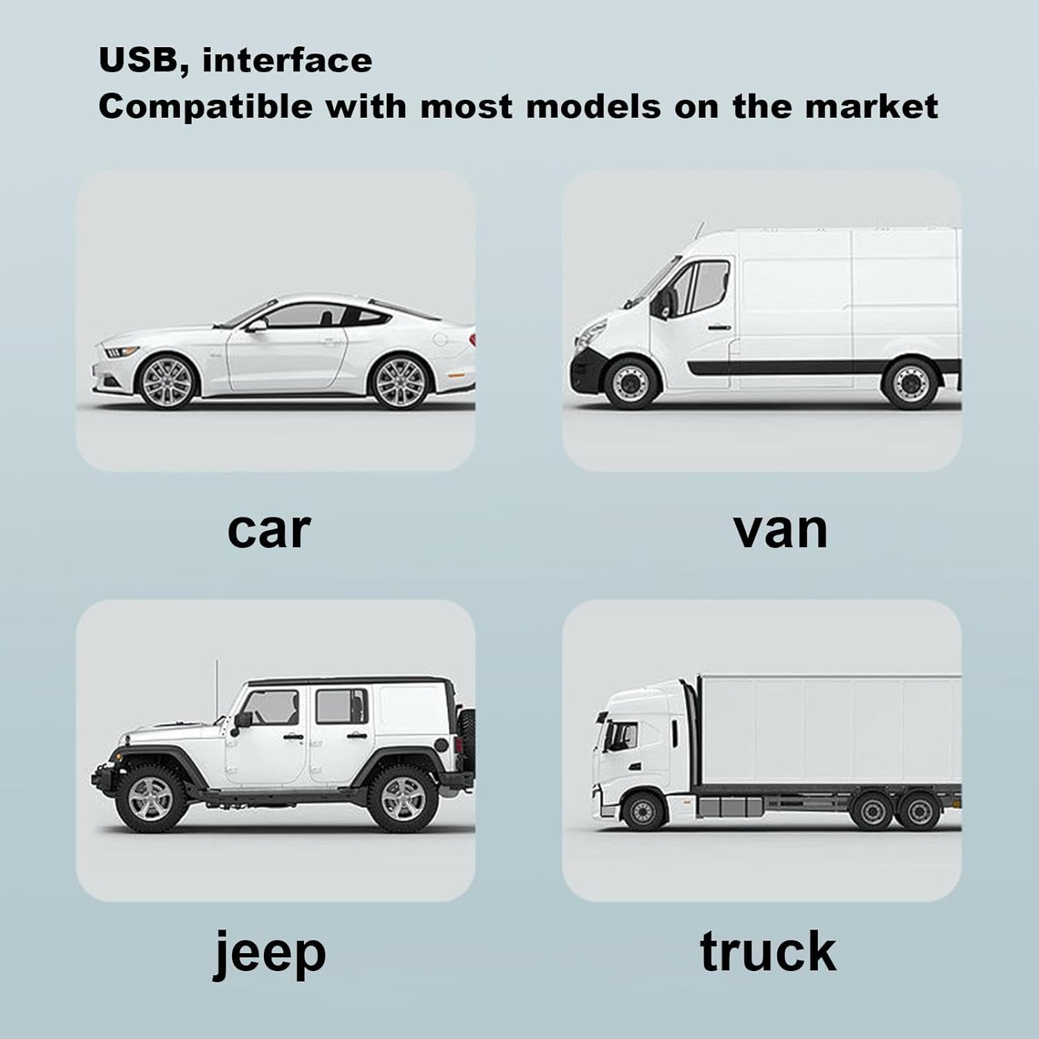 2026Ultra-Thin Car Seat Cooling Fan – 3-Speed USB Quiet Fan for Back Seat Comfort