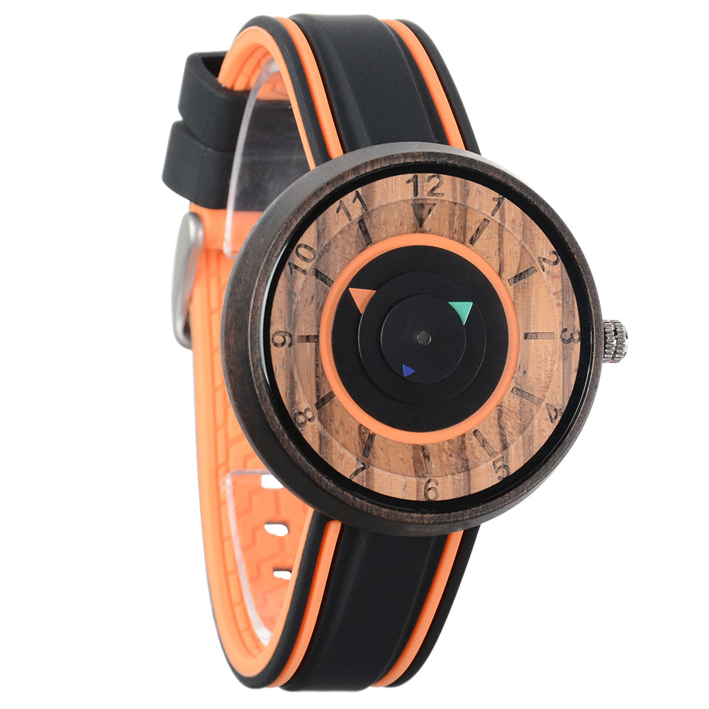 Casual Quartz Wooden Watch-BUNNYKACHU