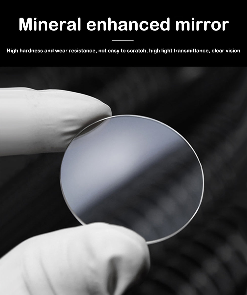 Klassiska herrklockor Pilotfunktion Luminous Quartz Watch Gift Ebony-BUNNYKACHU