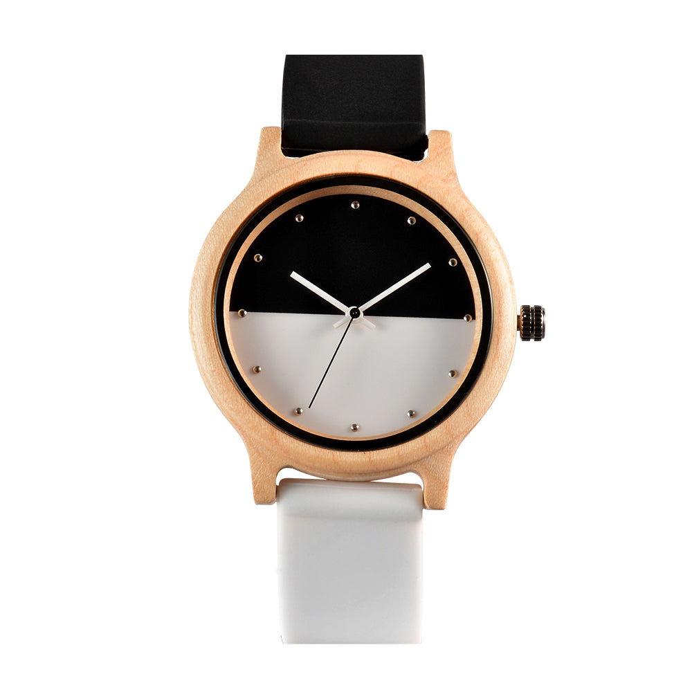 Stylish Women's Bamboo Watch-BUNNYKACHU