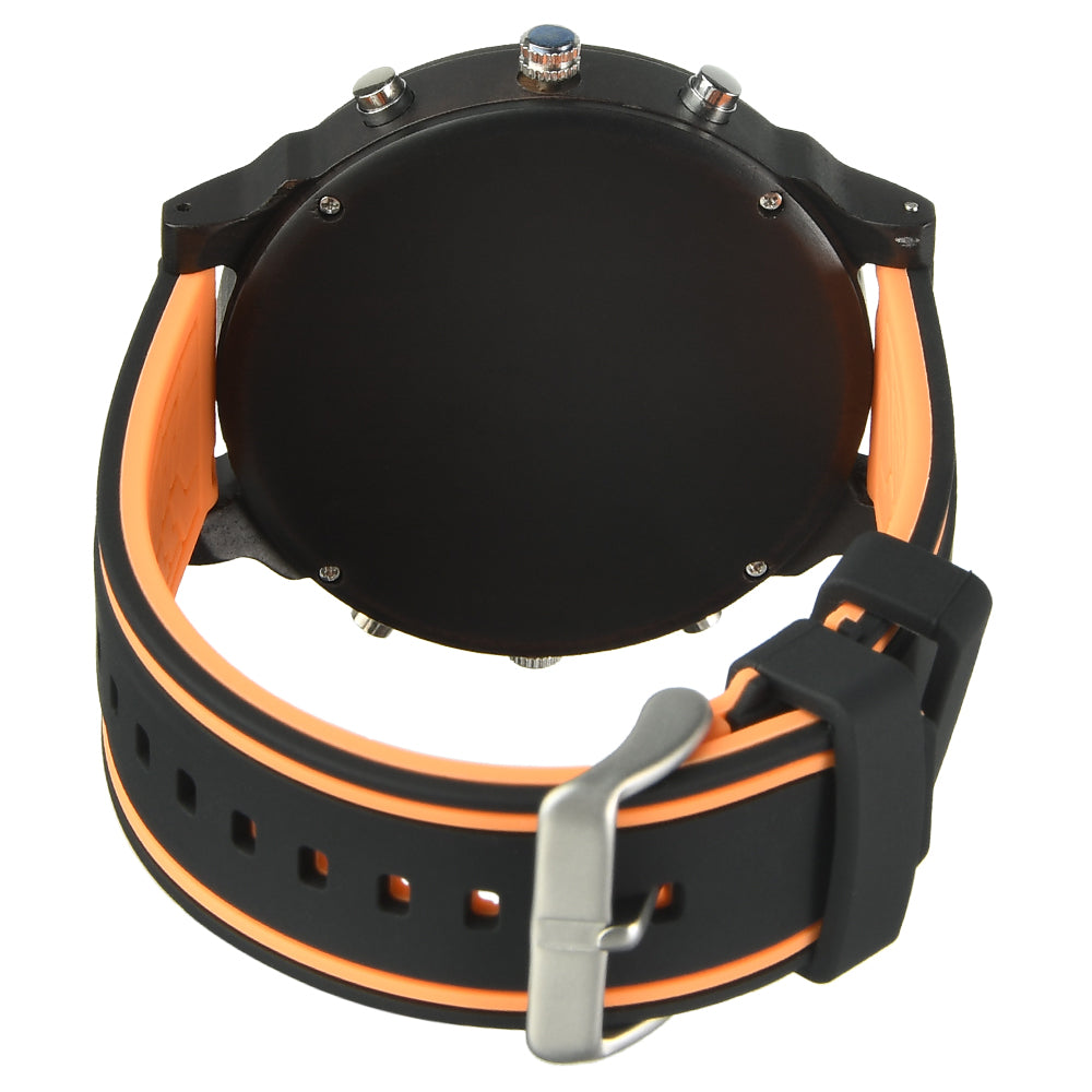 Hot selling men's giant watches trend multi-functional beautiful big dial wooden watch-BUNNYKACHU