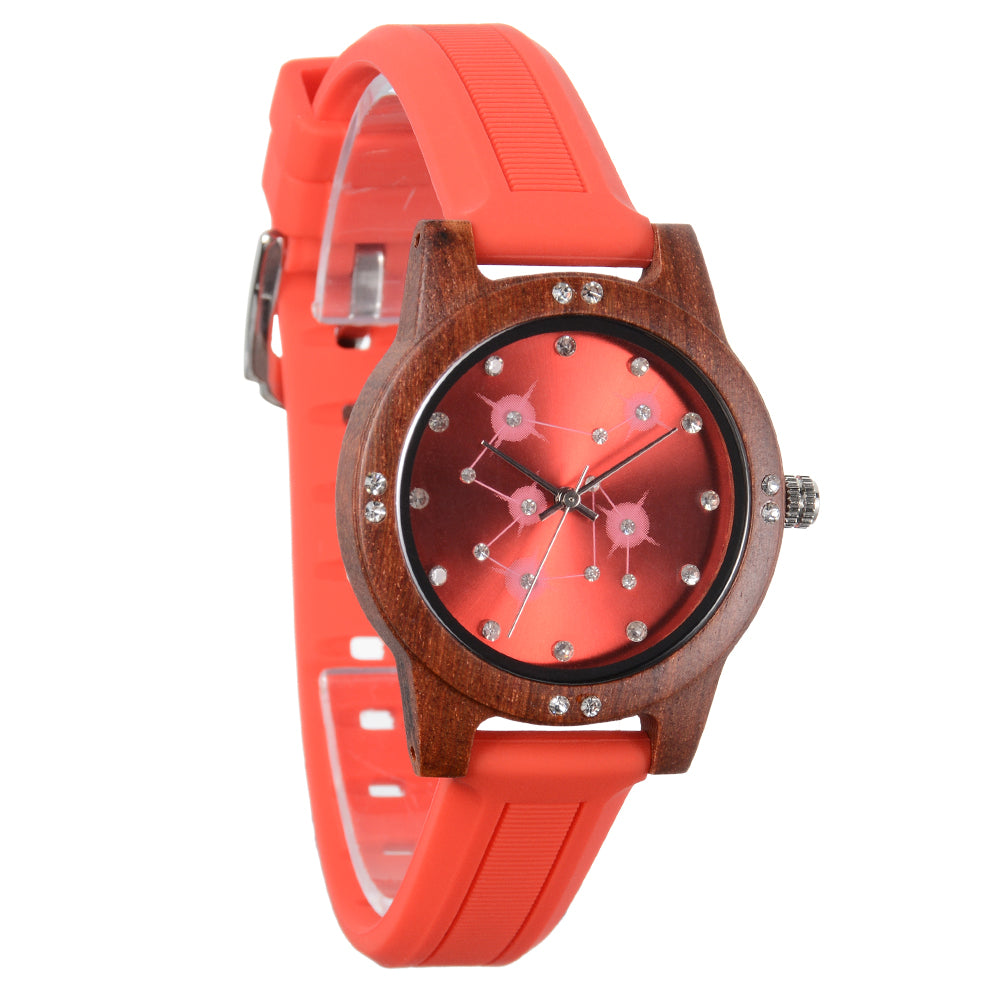 Casual Women's Gypsophila Colorful Quartz Watch OEM-BUNNYKACHU