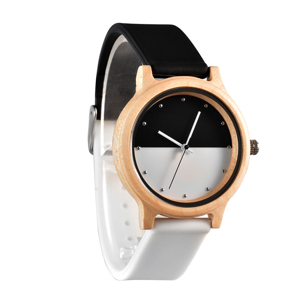 Stylish Women's Bamboo Watch-BUNNYKACHU