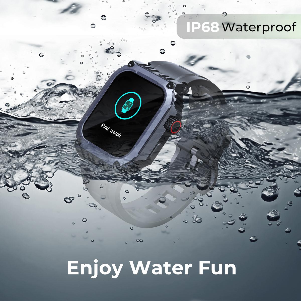 Sport Smart Watch with GPS Tracker Bluetooth Call 24h Heart Rate/Sleep Monitor