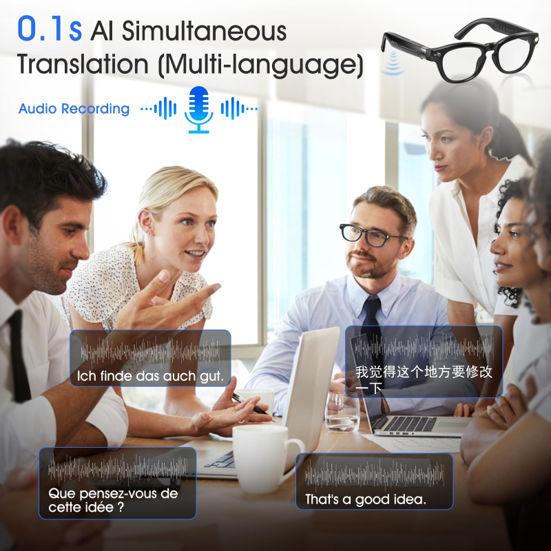 NF® AI-Powered photography glasses