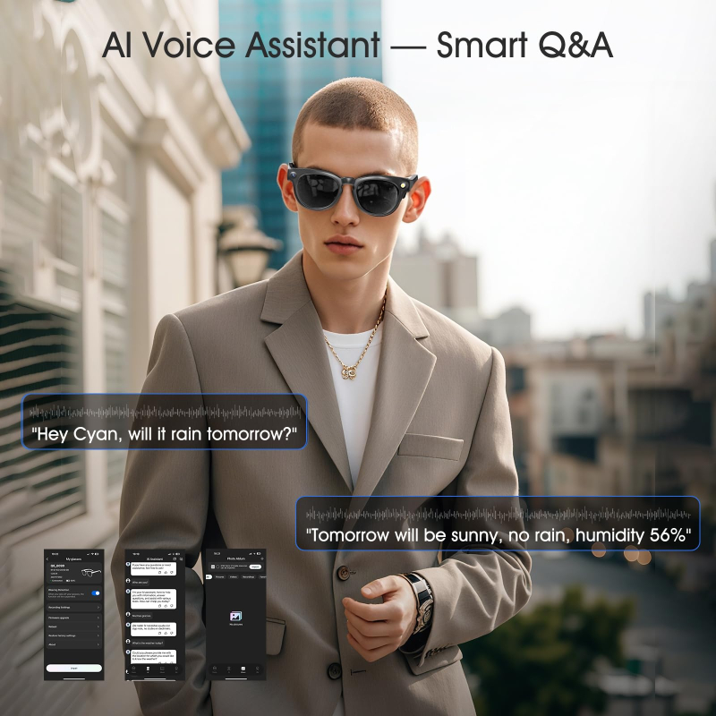 NF® AI-Powered photography glasses