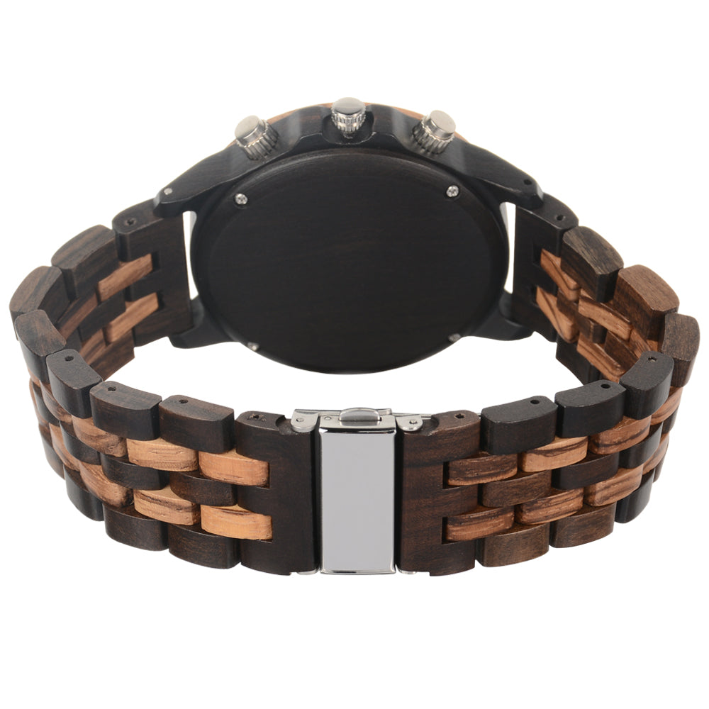 Ebony men's watch-BUNNYKACHU