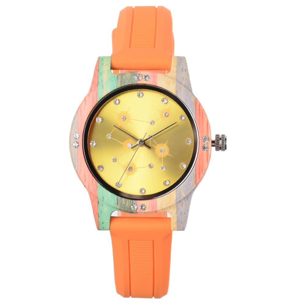 Casual Women's Gypsophila Colorful Quartz Watch OEM-BUNNYKACHU